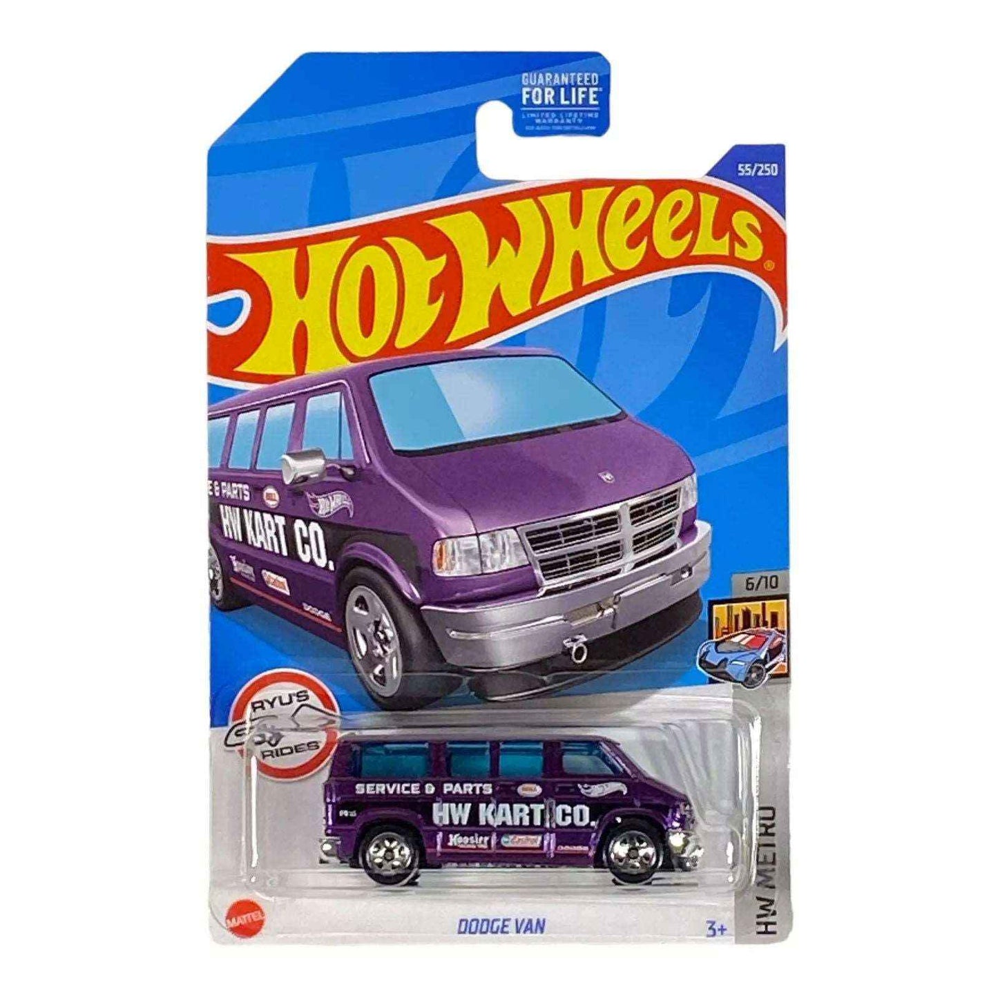 Hot Wheels Dodge Van - Metro Series 6/10