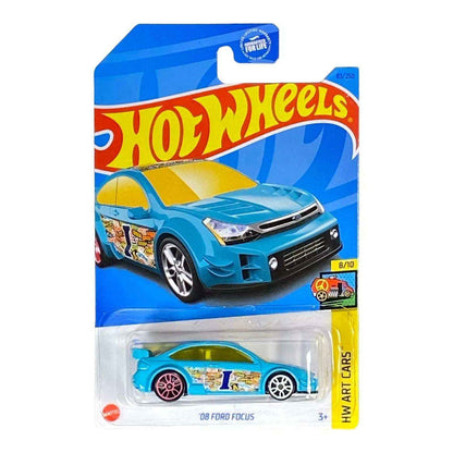 Hot Wheels '08 Ford Focus - Art Cars Series 8/10