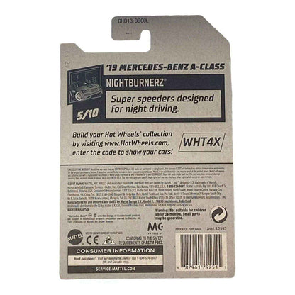 Hot Wheels '19 Mercedes-Benz A-Class - Nightburnerz Series 5/10