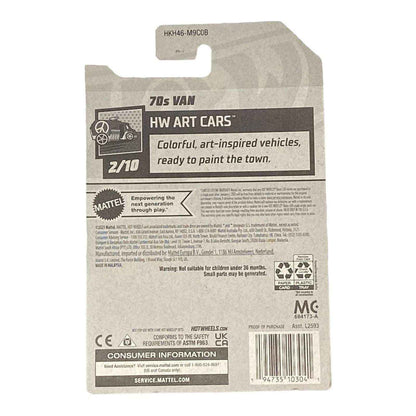 Hot Wheels 70's Van - Art Cars Series 2/10