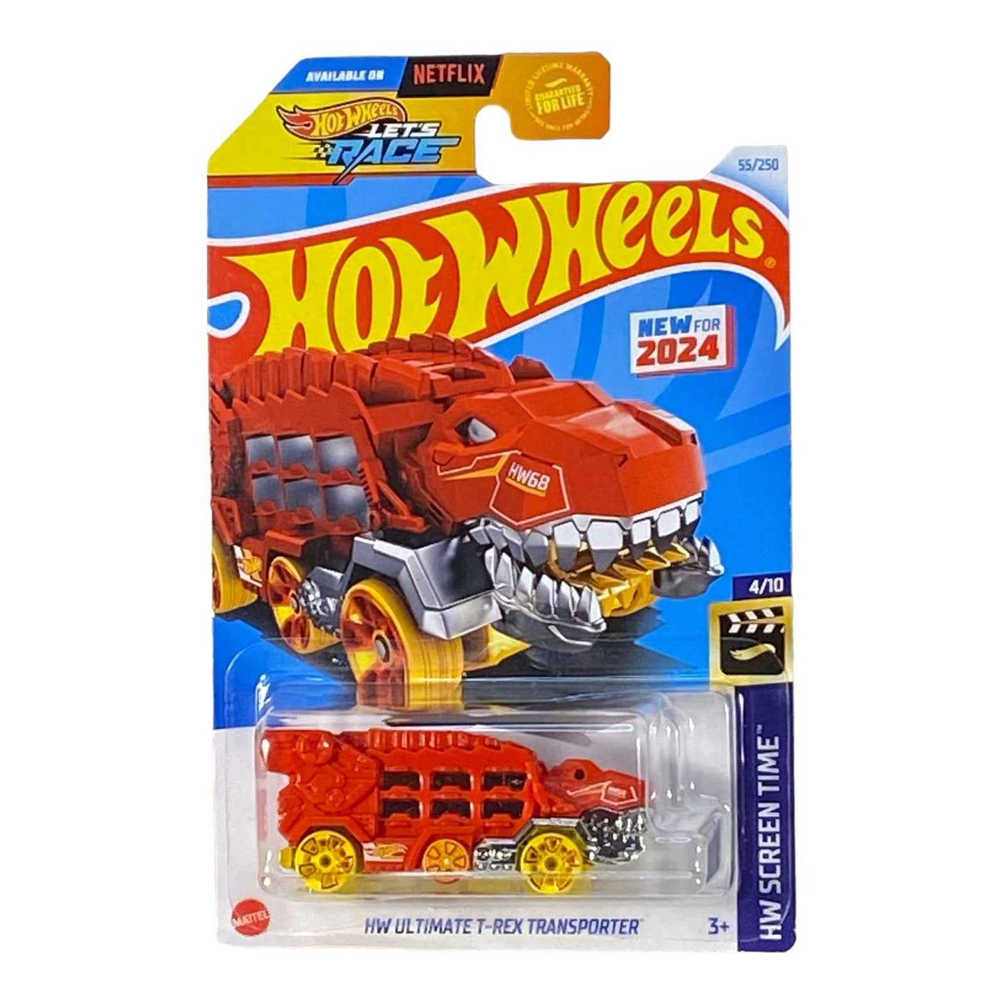 Hot Wheels HW Ultimate T-Rex Transporter - HW Screen Time Series 4/10