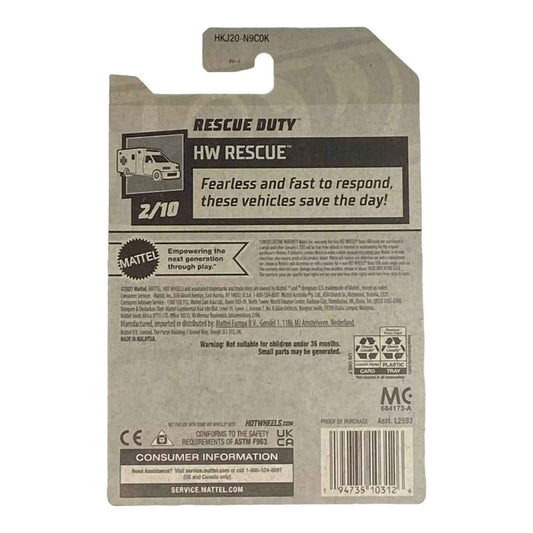 Hot Wheels Rescue Duty - Rescue Series 2/10