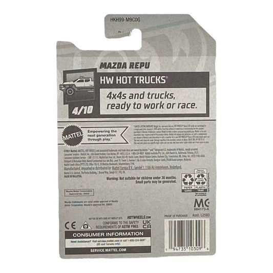 Hot Wheels Mazda Repu - Hot Trucks Series 4/10