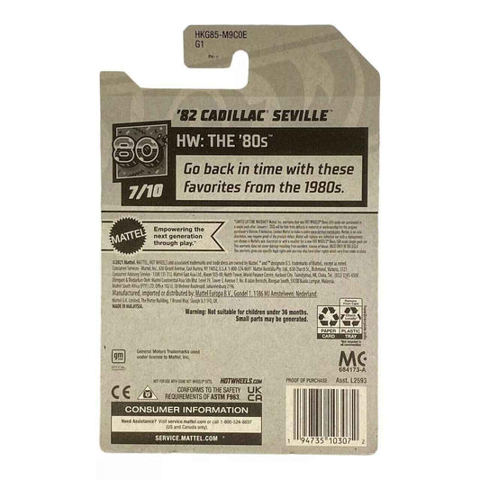 Hot Wheels '82 Cadillac Seville - The 80's Series 7/10