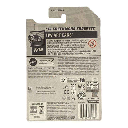 Hot Wheels '76 Greenwood Corvette - Art Cars Series 7/10