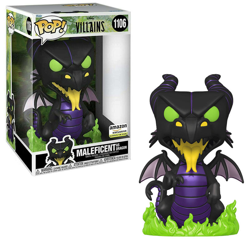 Maleficent as Dragon (10-Inch, Glow in the Dark, Villains) 1106 - Amazon Exclusive