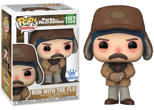 Ron Swanson (w/ the Flu, Parks & Recreation) 1152 - Funko Shop Exclusive