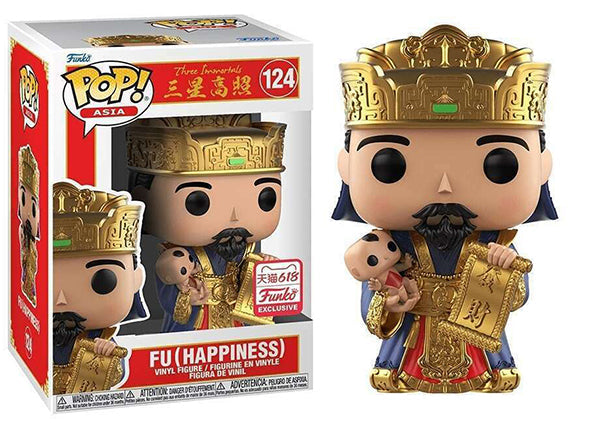 Fu (Happiness, Three Immortals, Asia) 124 - 618 Shopping Festival Exclusive