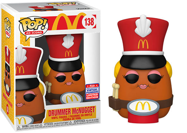 Drummer McNugget (McDonald's, Ad Icons) 138 - 2021 Virtual Funkon Exclusive