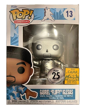 Gabriel Fluffy Iglesias (Metallic, Comedians) 13 - 2023 Camp Fundays Exclusive/300 Pieces (Heavy Damage)