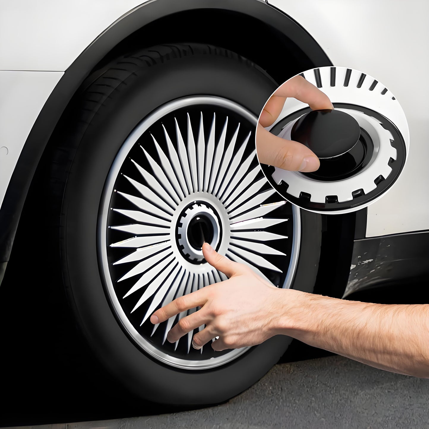 TESERY 19″ Wheel Cover Unlimited Style For Tesla Model Y (4PCS)