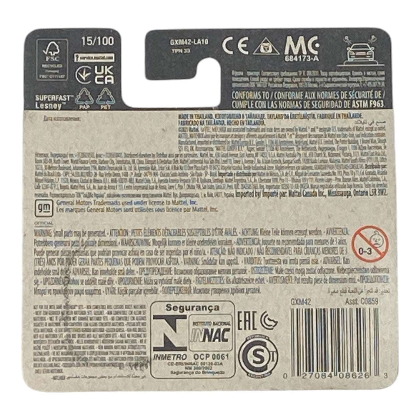 Matchbox 1953 Buick Skylark - Matchbox Series 15/100 Short Card