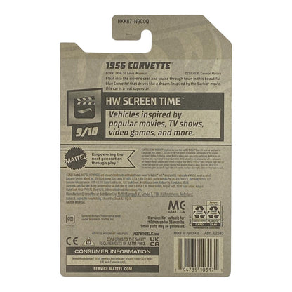 Hot Wheels 1956 Corvette - HW Screen Time Series 9/10