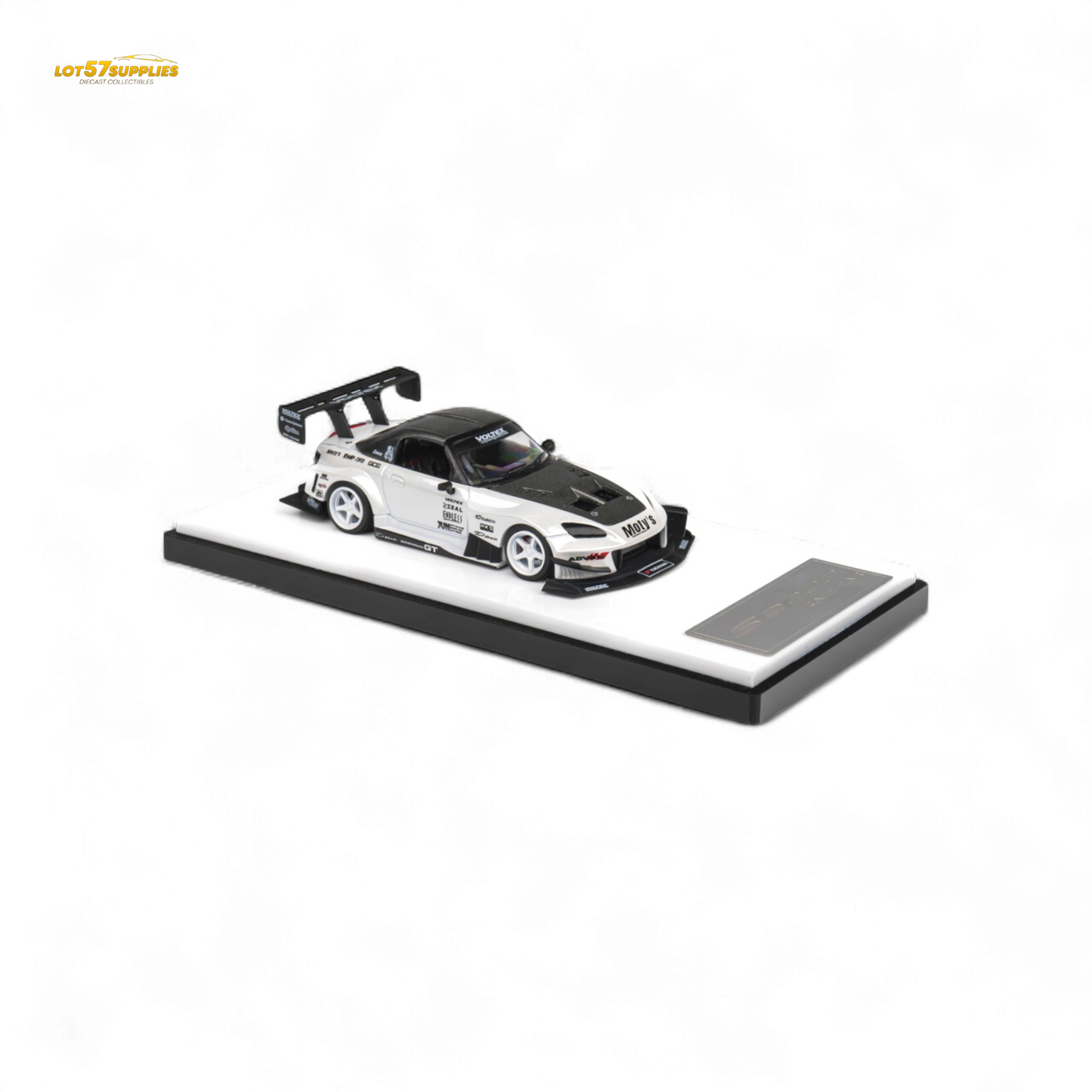 Microturbo Custom S2000 - Metallic White TOP FUEL 1:64