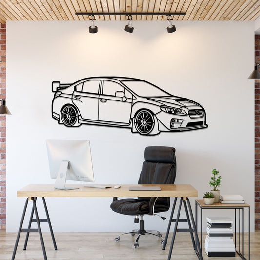 2017 Impreza WRX STI Perspective Metal Car Wall Art - MT1289