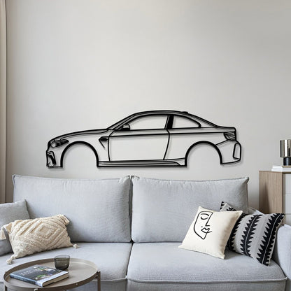 2019 F87 M2 Metal Car Wall Art - MT0660