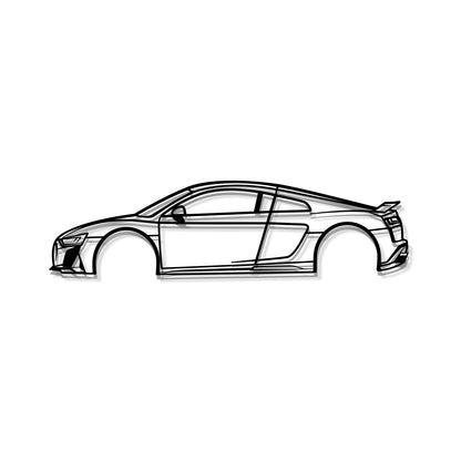 2022 R8 Metal Car Wall Art - MT0809