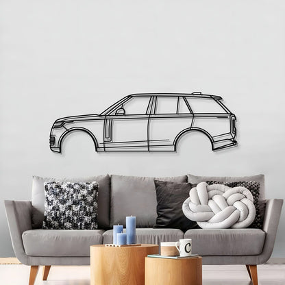 2022 Range Rover Metal Car Wall Art - MT0800