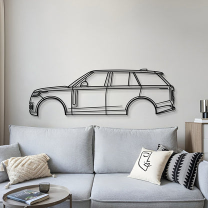 2022 Range Rover Metal Car Wall Art - MT0800