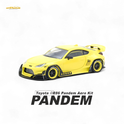 INNO64 Toyota GR86 Pandem - Yellow 1:64