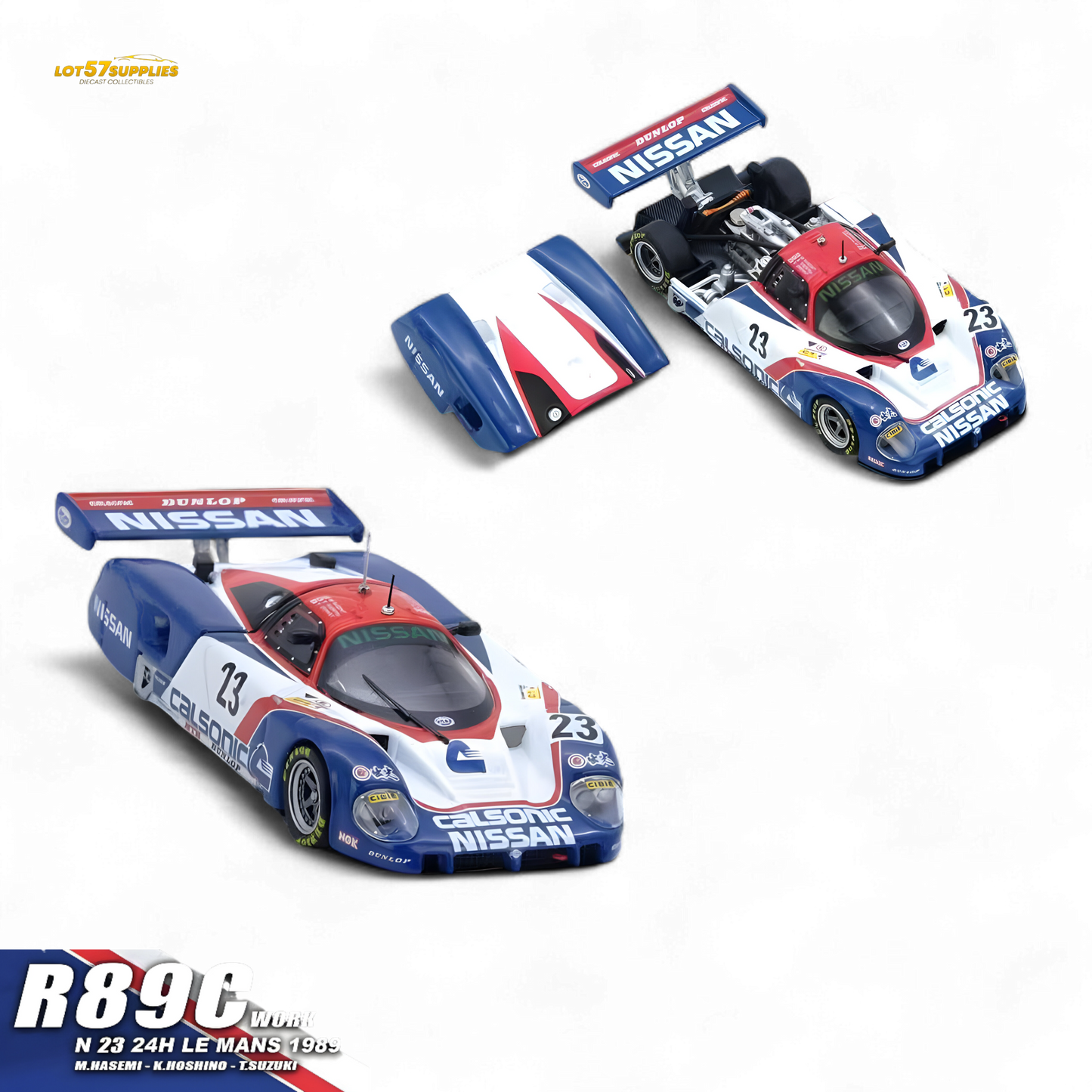 (Pre-Order) INNO64 R89C Le Mans 1989 No.23 - 1:64