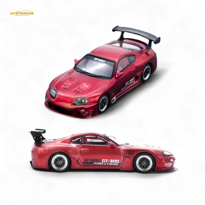 INNO64 Toyota Supra A80 Top Secret - Red 1:64