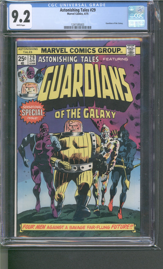 Astonishing Tales #29 (4/75) Graded CGC 9.2