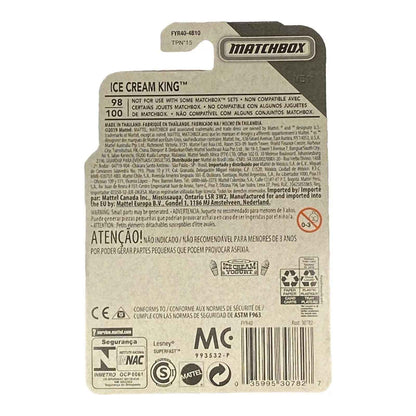 Matchbox Ice Cream King - Matchbox Service Series 11/20