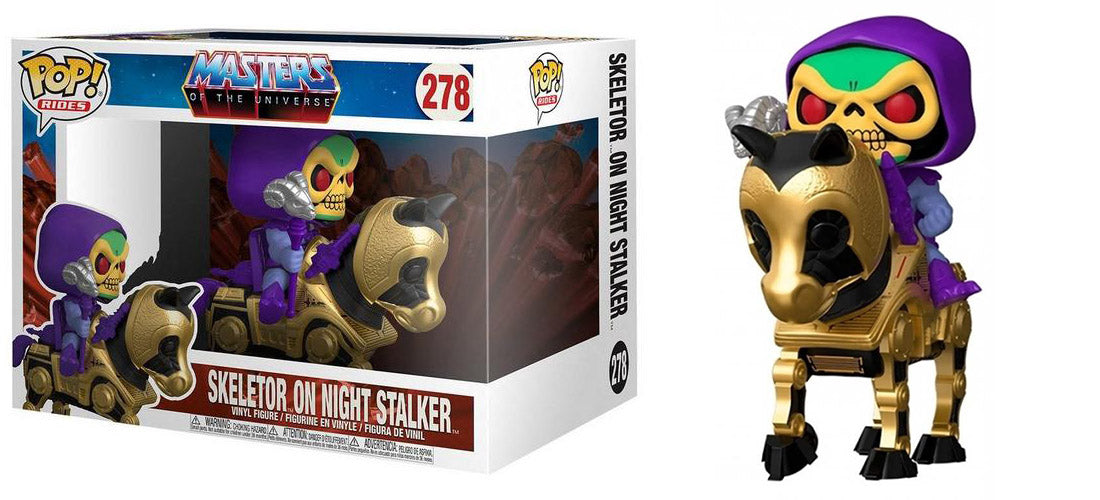 Skeletor on Night Stalker (Rides, Masters of the Universe) 278
