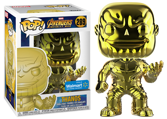 Thanos (Yellow Chrome, Infinity War) 289 - Walmart Exclusive