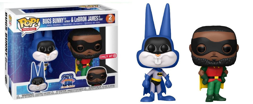 Bugs Bunny as Batman & LeBron James as Robin (Space Jam 2-pk - Target Exclusive