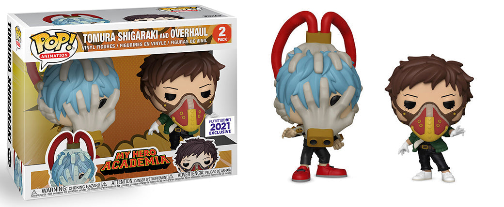 Tomura Shigaraki & Overhaul (My Hero Academia) 2-pk - 2021 FUNimation Exclusive