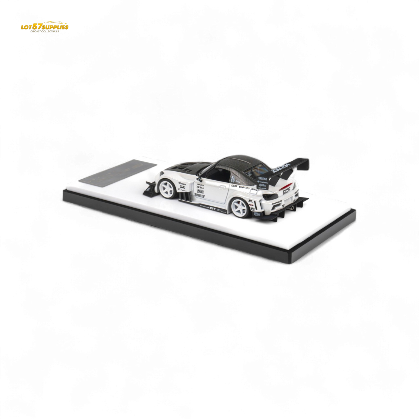Microturbo Custom S2000 - Metallic White TOP FUEL 1:64