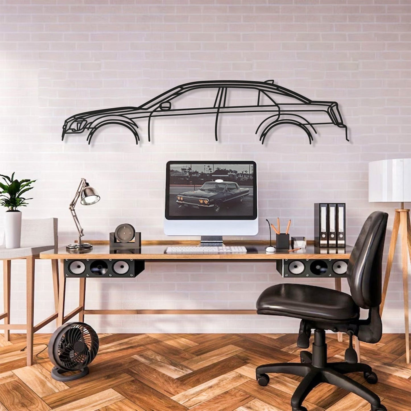 2016 300S Metal Car Wall Art  - MT0550