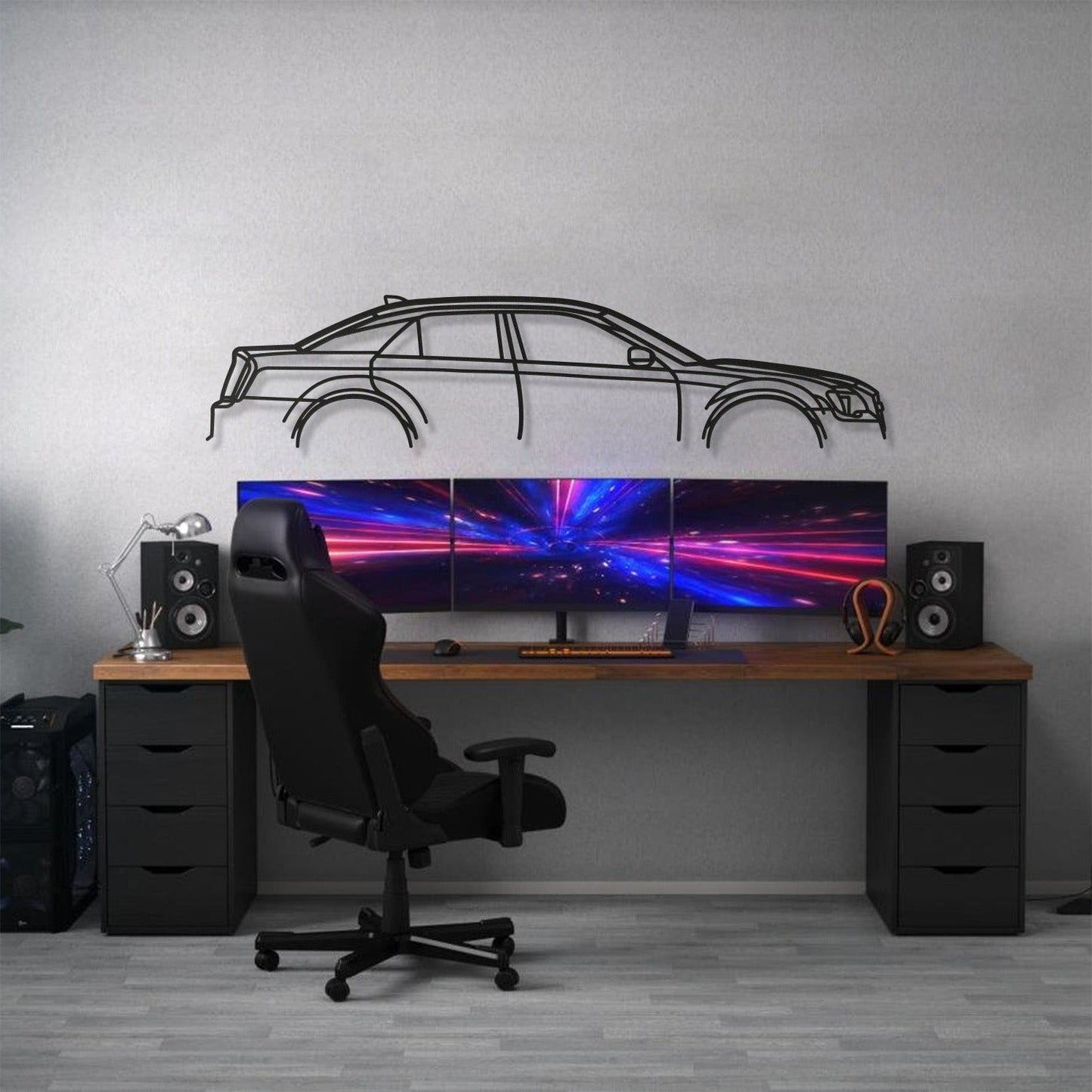 2016 300S Metal Car Wall Art  - MT0550