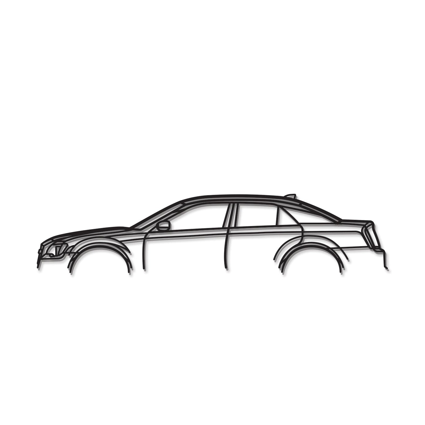 2016 300S Metal Car Wall Art  - MT0550