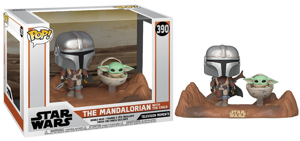 Mandalorian with The Child (Television Moments) 390