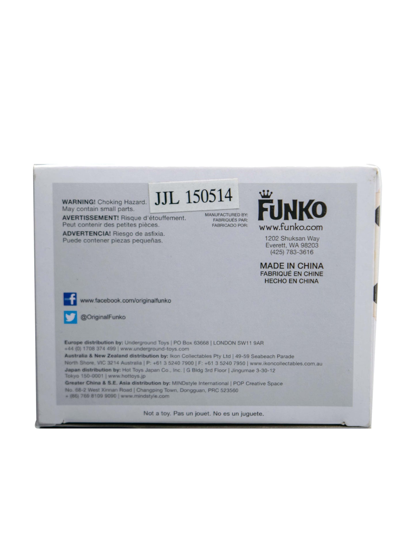 Freddy Funko (Deathstroke) 39 - 2015 SDCC Exclusive /196 Made [Light Damage]