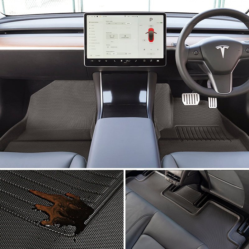 3D Floor Mats for Tesla Model 3 Highland