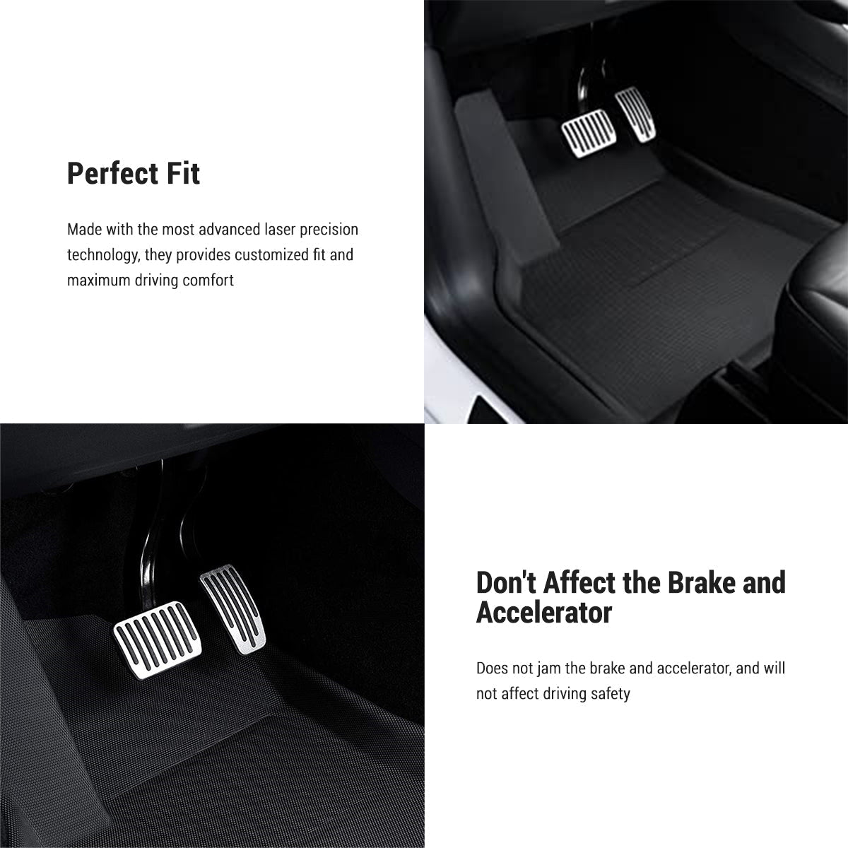 3D Floor Mats for Tesla Model 3 Highland