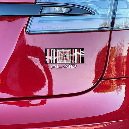 3D Metal Rear Trunk Sticker Emblem Sticker for Tesla Model 3/Y/S/X