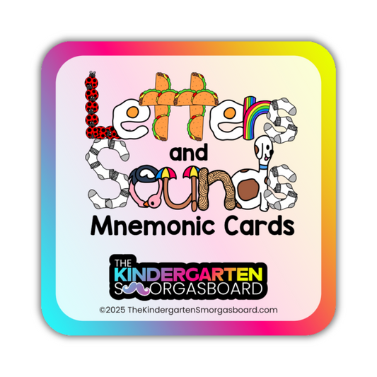 TKS Letters and Sounds Mnemonic Cards Set
