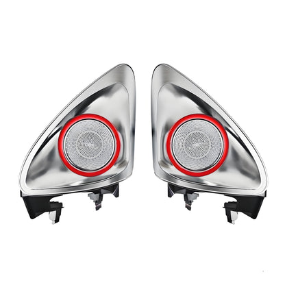 4D Rotating LED Ambient Tweeter Speakers for Tesla Model 3/Y【2PCS】