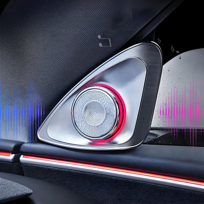 4D Rotating LED Ambient Tweeter Speakers for Tesla Model 3/Y【2PCS】