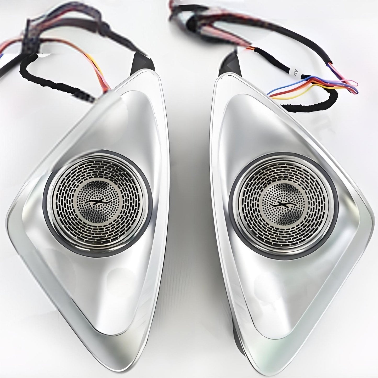 4D Rotating LED Ambient Tweeter Speakers for Tesla Model 3/Y【2PCS】