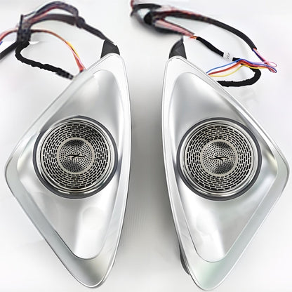 4D Rotating LED Ambient Tweeter Speakers for Tesla Model 3/Y【2PCS】