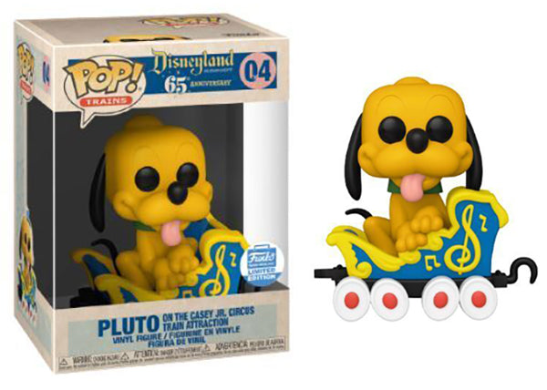 Pluto on the Casey Jr. Circus Train Attraction (Trains) 04 - Funko Shop Exclusive  [light damage]