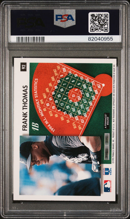 1995 SUMMIT FRANK THOMAS  #92 - PSA 10