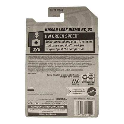 Hot Wheels Nissan Leaf Nismo RC_02 - Green Speed Series 2/5