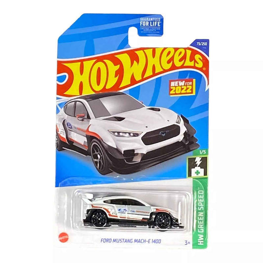 Hot Wheels Ford Mustang Mach-E 1400 - Green Speed Series 1/5